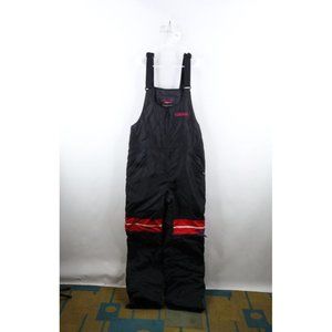 Vtg 80s Yamaha Racing Mens XL Spell Out Striped Snowmobile Snow Pants Overalls